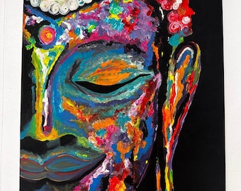 アクリル仏画