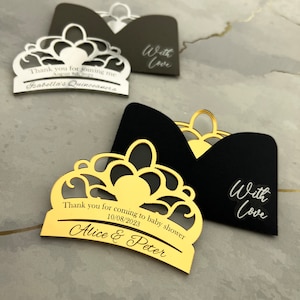Imanes de nevera, Quinceañera, Regalo personalizado, Regalo de dama de honor, Regalos de fiesta de cumpleaños real de oro, Imán de cumpleaños de corona personalizado, Mis Quince Años