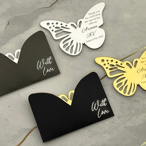 Welcoming Favors, Baby Shower Favors, Bridesmaid Gift,Quinceañera, Personalized Gift, Butterfly Favors, Miss 15, Butterfly Magnets, Bulk