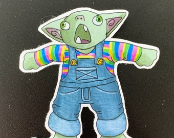 AAAAA the Goblin Sticker