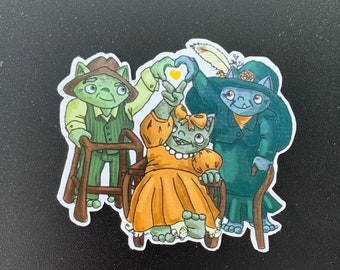 Squash the Goblin Parents Sticker