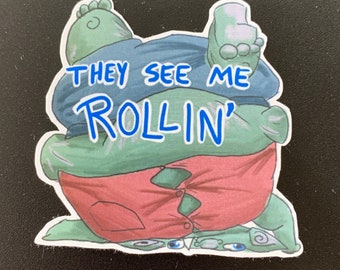 Ball the Goblin Motivational Sticker