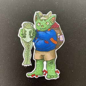 Bunting the Goblin Sticker