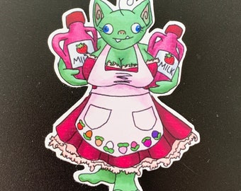 Berrie the Goblin Sticker