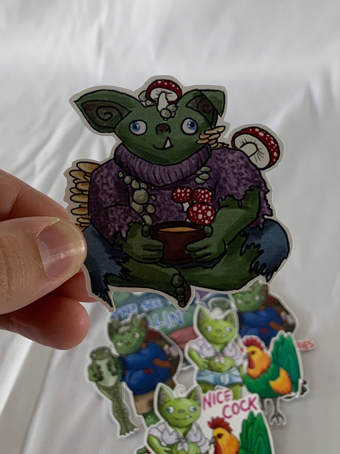 Barf the Goblin Sticker - Etsy