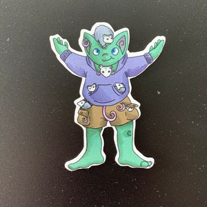 Blossom the Goblin Sticker
