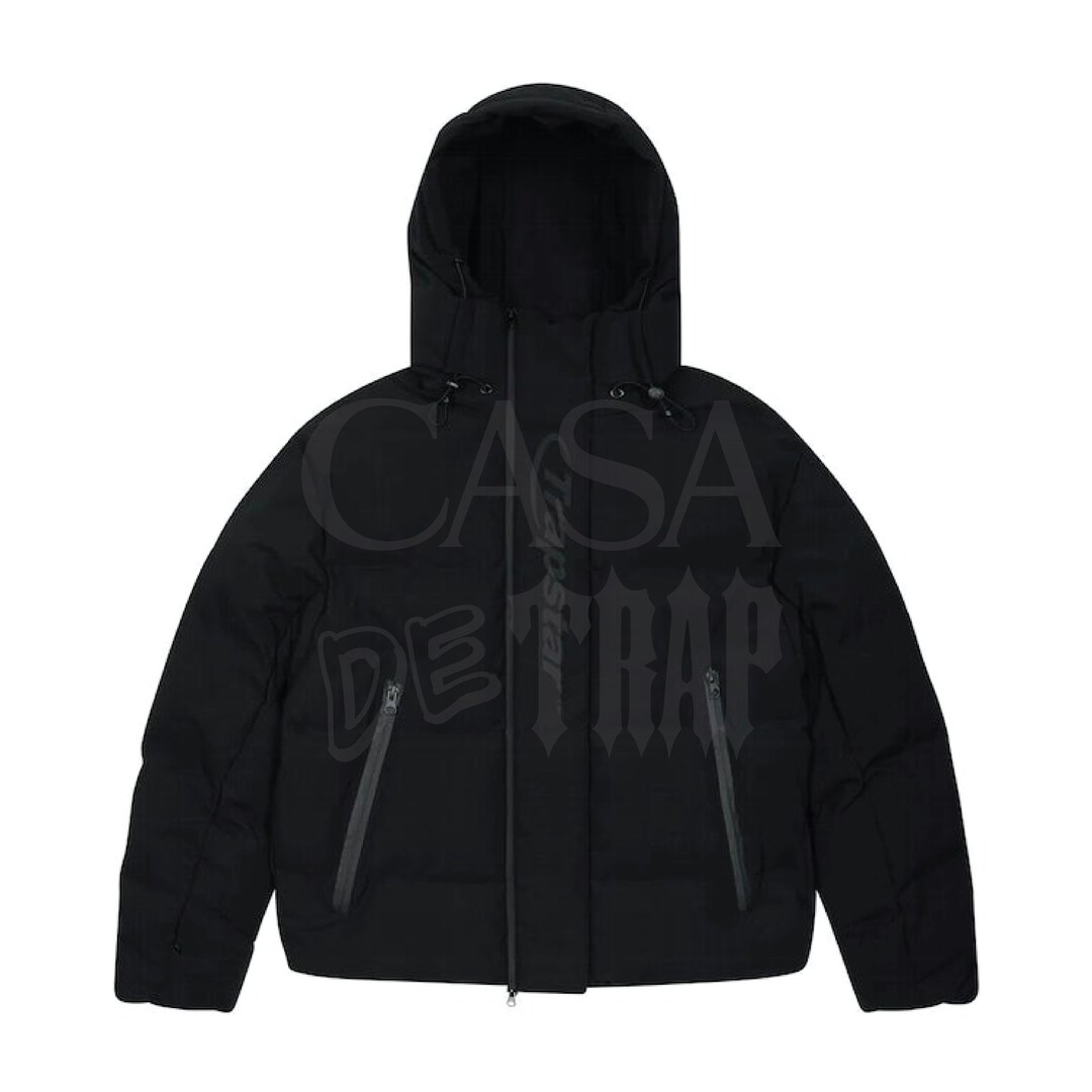 Trapstar Hyperdrive Hooded Puffer Jacket in Black Etsy