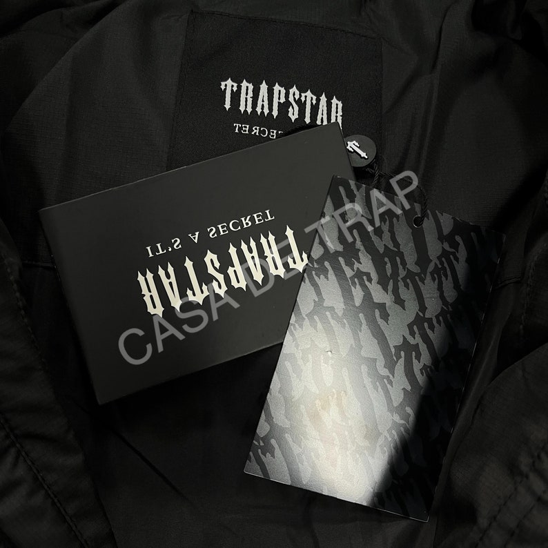 DAMES Trapstar Decoded Puffer Jacket Pufferjack met capuchon in zwart afbeelding 9