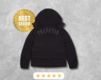 Trapstar Irongate - Detachable Hooded Puffer Jacket in Black