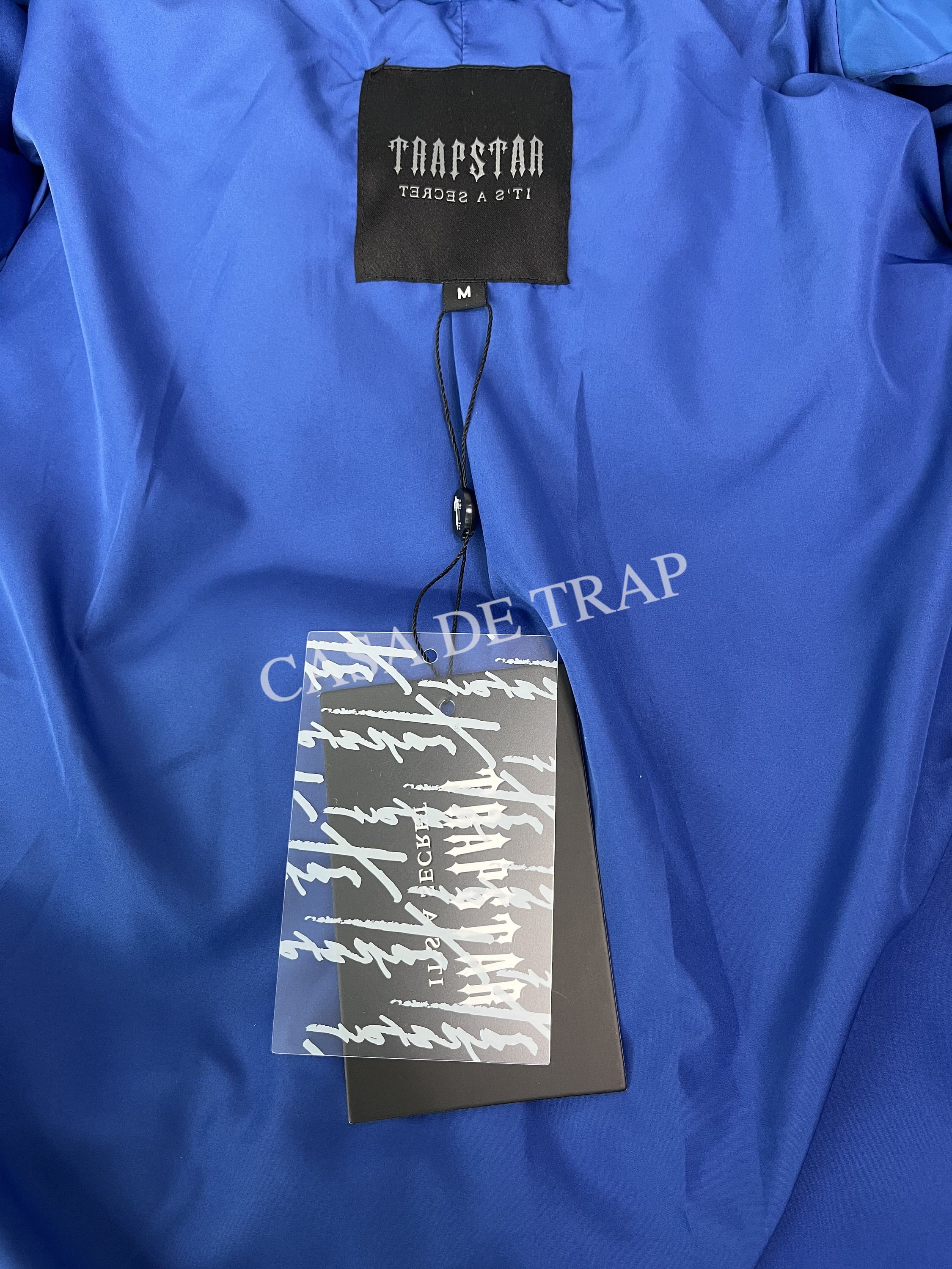 Trapstar Hyperdrive Puffer Jacket in Blue Etsy UK