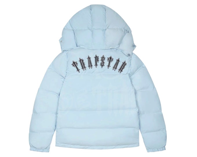Trapstar Baby Blue Irongate Jacket Detachable Hood Sizes XS-XL ...