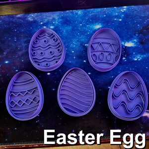 Easter Egg Cookie Cutters Set!