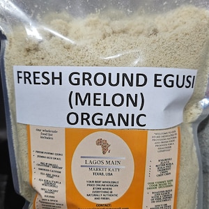 1LB Ground MELON Seed| EGUSI | Fresh Original Egusi| Organic Egusi
