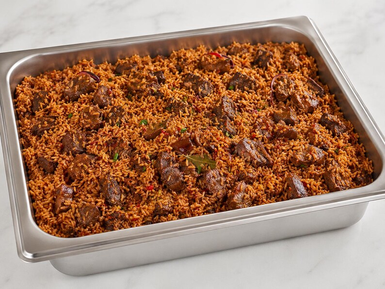 Asun Rice High Resolution Nigerian Asun Jollof Rice Bowl/ - Etsy