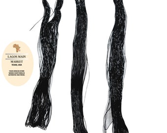 8 Bundles African Anango Thread / Rubber Ikorun/ Hair growth Remedy/ Works Like Magic