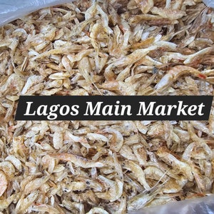 WHOLE CRAYFISH /Ede / Nigeria crayfish/ Clean Crayfish. No sand or stone.