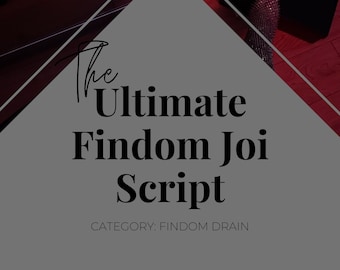 Lo script JOI definitivo di Findom: Findom Drain