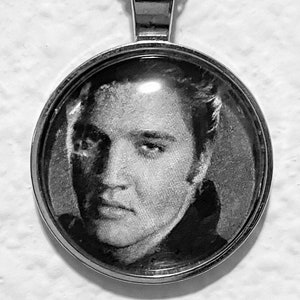 Handmade Elvis Presley Vintage Inspired Necklace