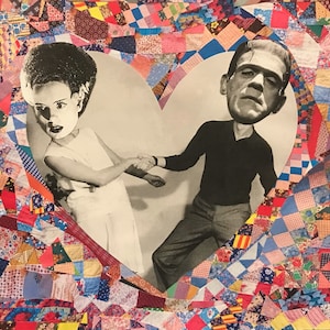 Frankenstein 'Lovers' 8.5" by 11" Print