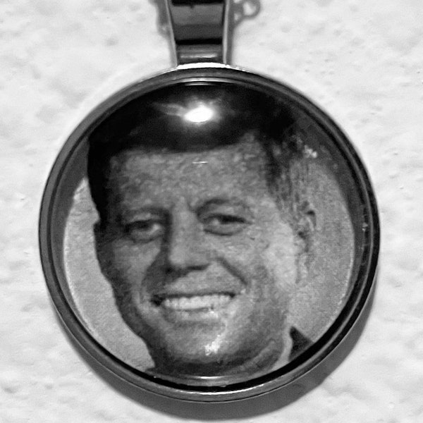 Handmade John F Kennedy Vintage Inspired Necklace