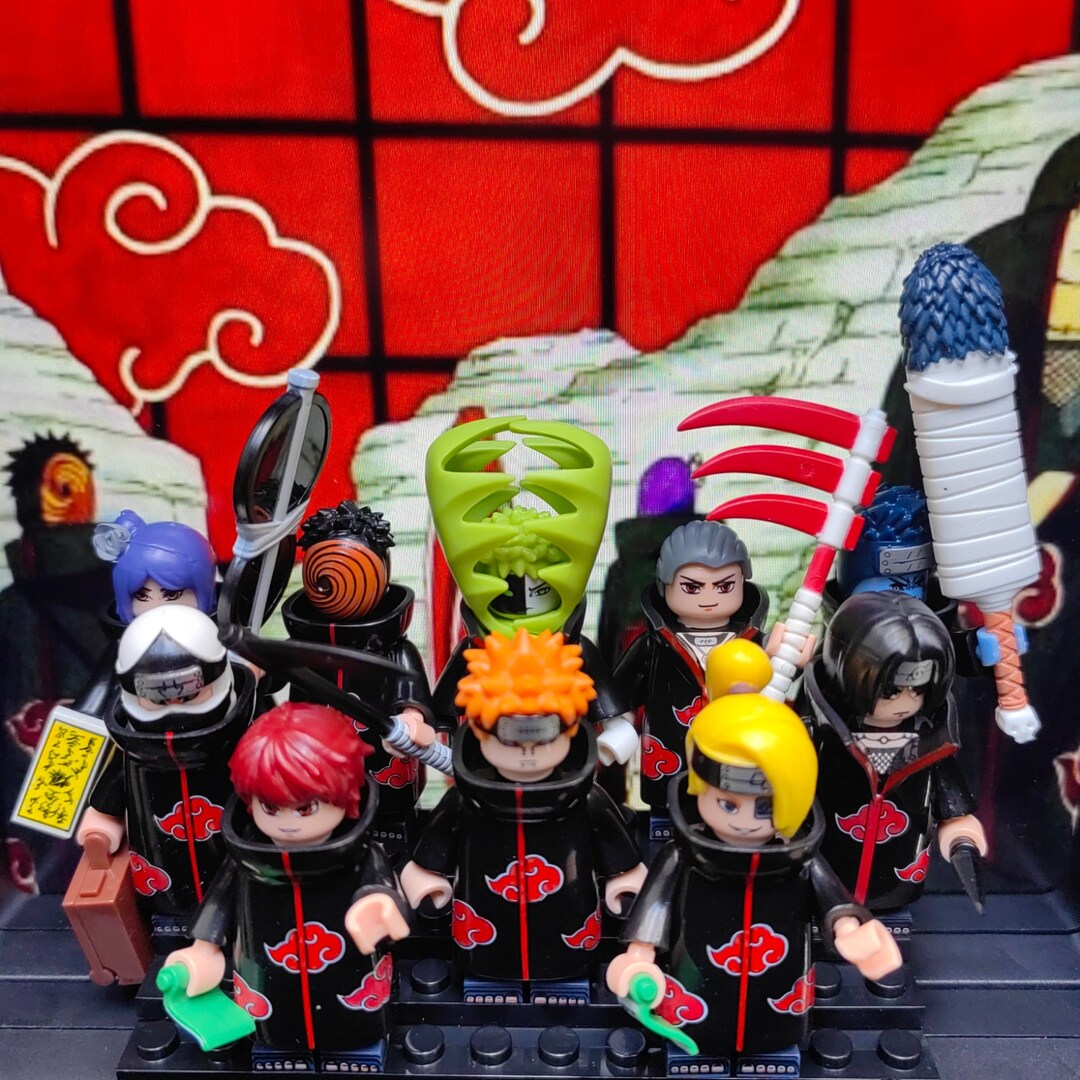 10 Pcs Naruto Minifigure Akatsuki Etsy 10-pcs-naruto-minifigure-akatsuki-etsy