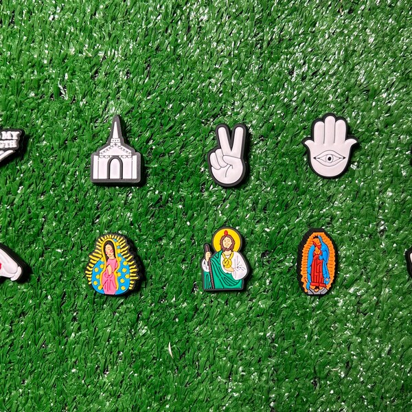 Croc Jibbitz Christian Etsy