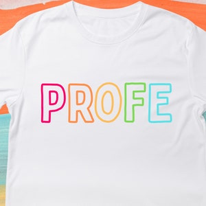 Spanish Teacher Shirt - Profe Shirt -  Bilingual Teacher Shirt - Maestra Bilingue Shirt - Cute Teacher Shirt - Spanish Teacher Gift