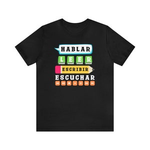 Spanish Teacher Shirt - Spanish Class Shirt - Maestra Shirt -  Bilingual Teacher Shirt - Language Shirt - Spanish Teacher Gift