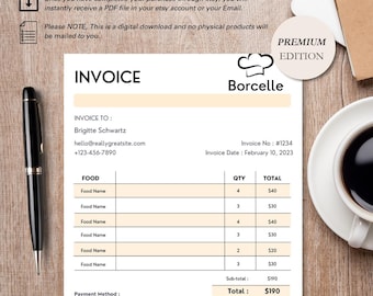 Business Restaurant Invoice Organizer, Receipt Holder, Billing System, Accounting Tool, Office Supply, Accounting Folder, Office Management
