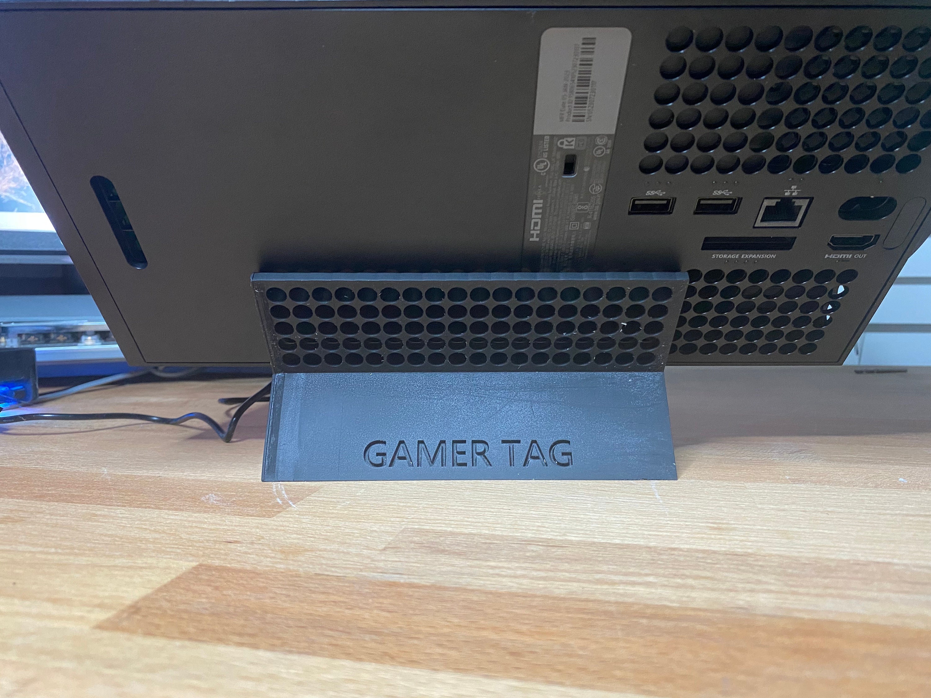 Xbox Series X Horizontal Stand Etsy