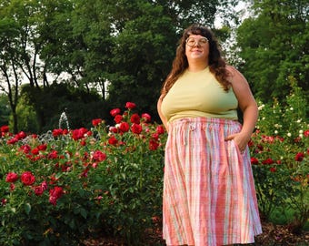A-Line Skirt Sewing Pattern: Beginner Friendly, Size Inclusive (PDF Pattern)
