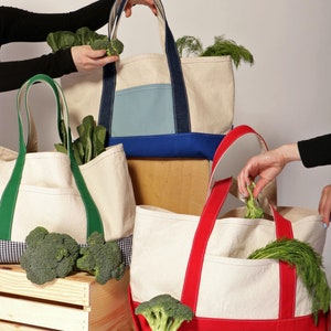 Fourre-tout Neighborhood Day, Patron de couture de sac fourre-tout en toile, Convient aux débutants confiants