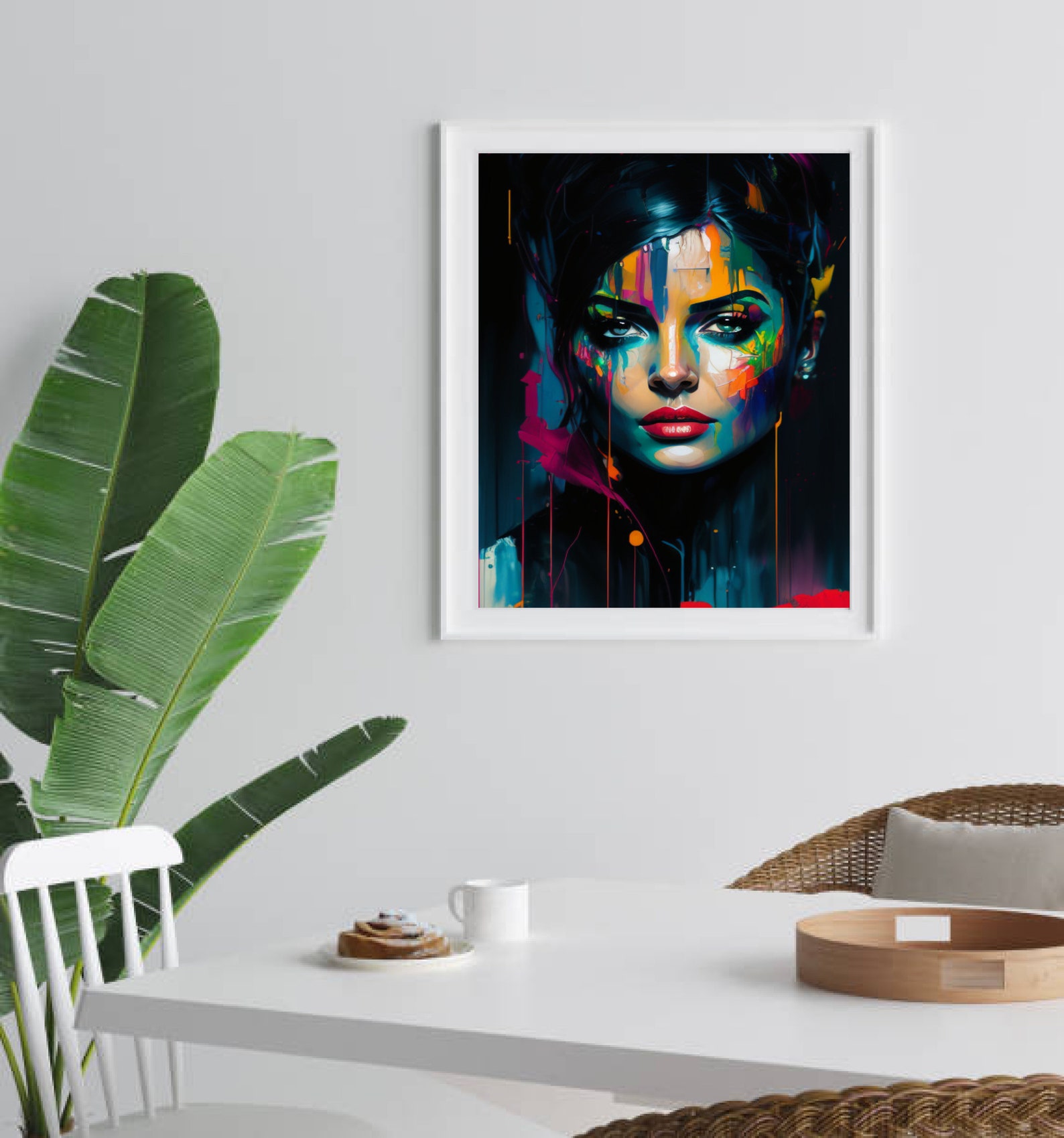 3 in One Painting Digital Art Modern Art Printable Art High Etsy