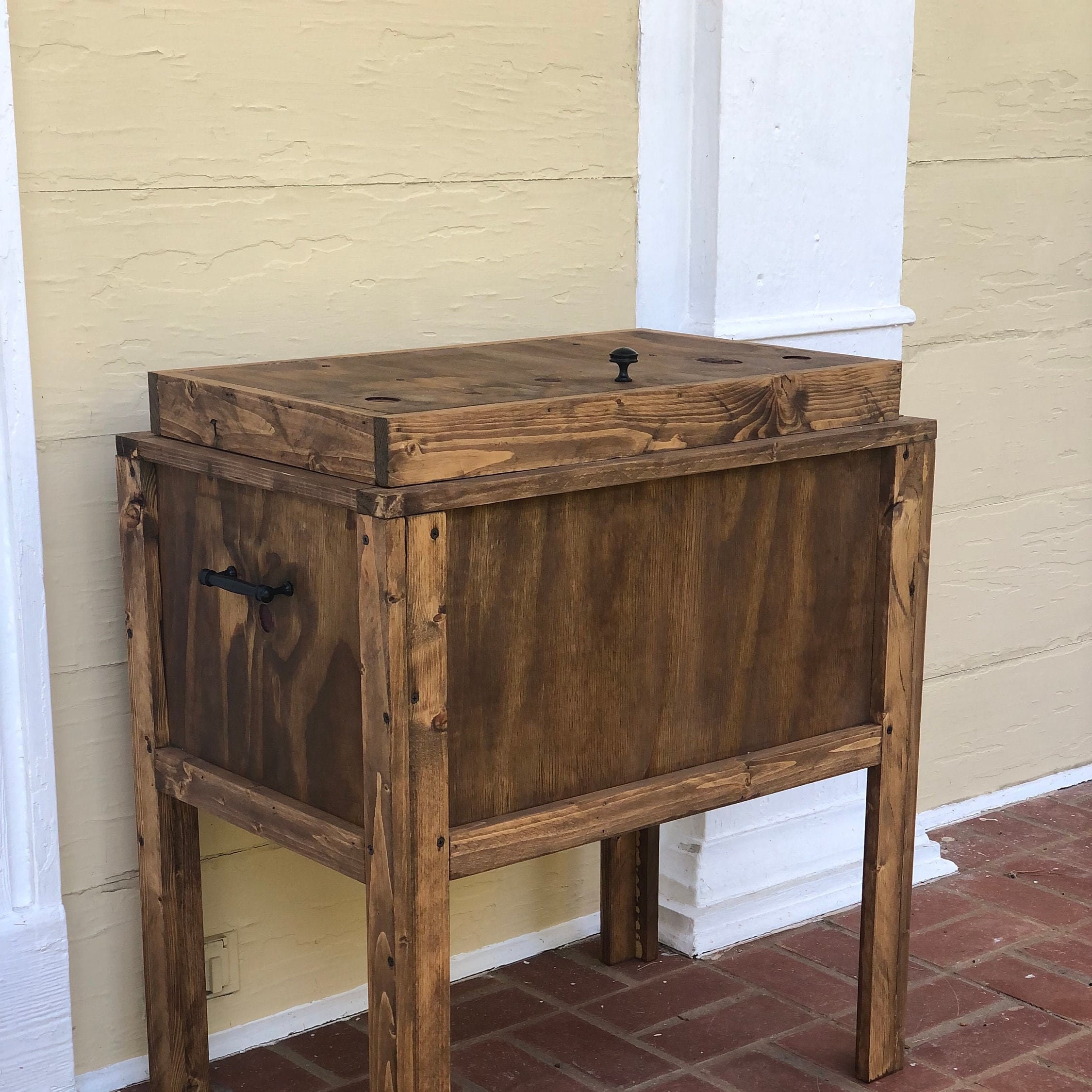 Wooden Chest Cooler Etsy