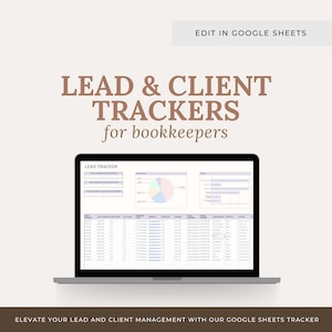Kunden & Blei Kunden-Tracker: Google Sheets Vorlage (Buchhalter)