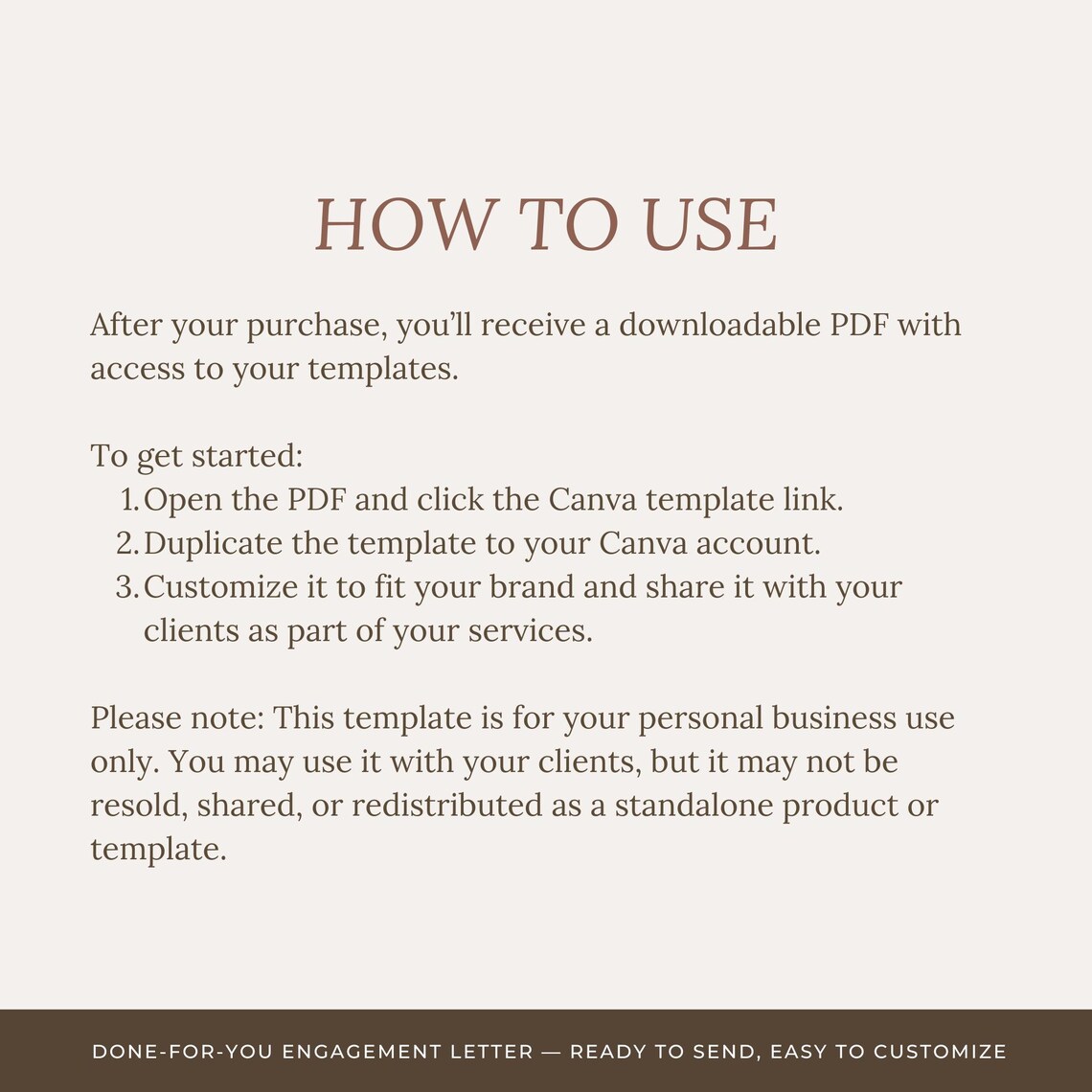 Bookkeeping Services Agreement Template Client Onboarding Guide (canva