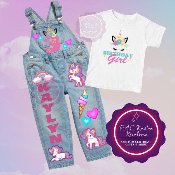 Fancy Unicorn Overall main image 0