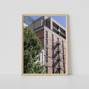 Melbourne Art Deco Building, Australia. Minimalist Wall Art Print, Photography