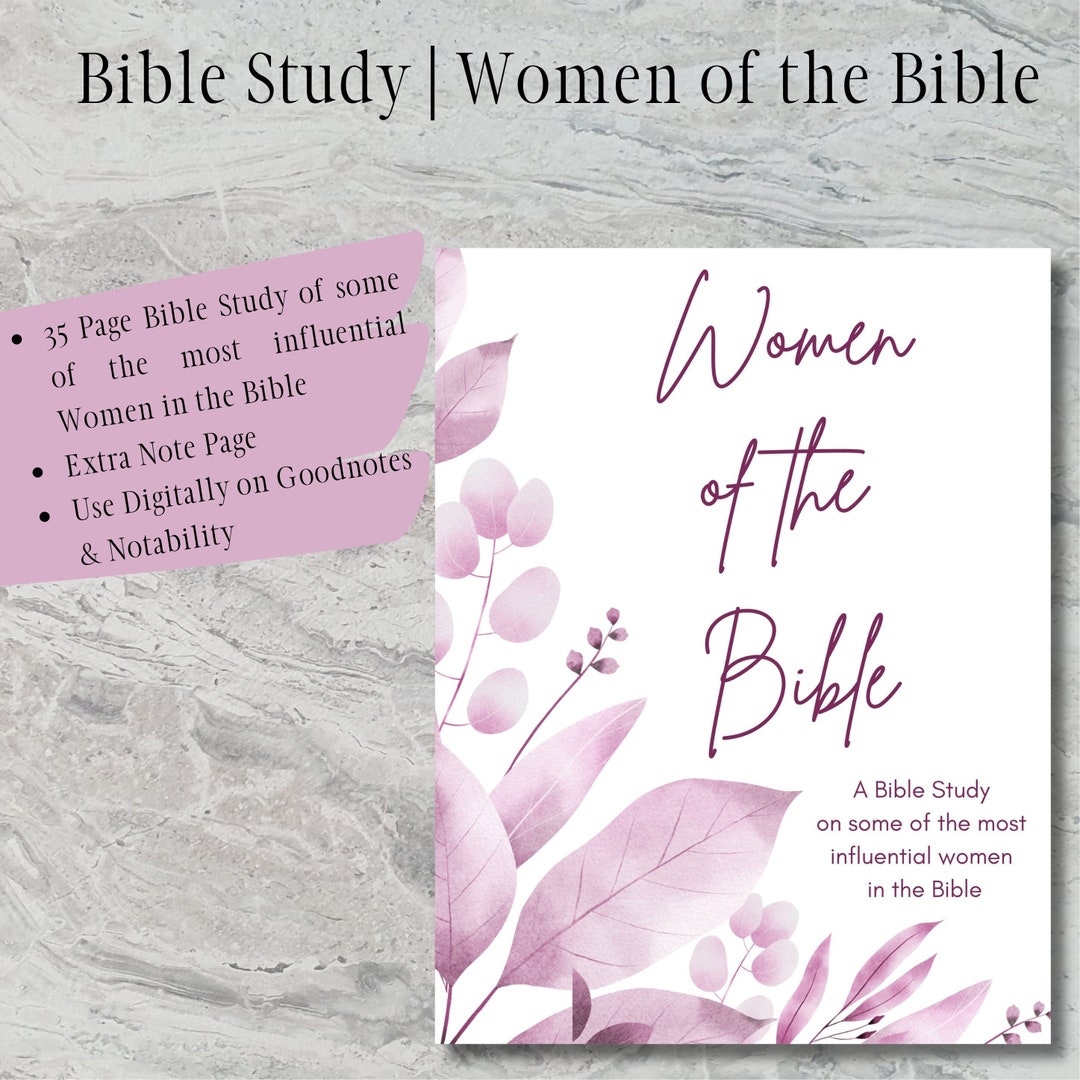 Women Bible Study Printable Women of Faith Research - Etsy