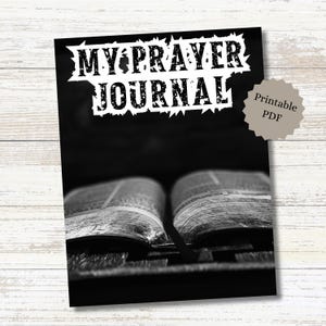 Prayer Journal | Bible Study | Prayer Notes | Printable Prayer Journal | Daily Devotionals | Gratitude Journal | Digital Prayer Journal