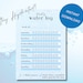Weekly Water Tracker Printable | 30 Day Water Challenge | Hydration ...