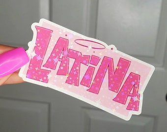 Latina sticker Angel Doll Latina sticker Y2K sticker Latina AF sticker Pink Cute Latina sticker Latina Power sticker latin 2000s stickers