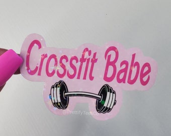 Fitness Sticker Crossfit Sticker Pink gym sticker Weightlifting sticker Workout sticker Lift like a girl Gym sticker Gift for gym lover fit