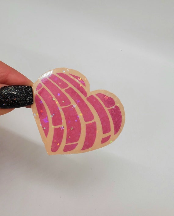 Concha sticker Latina sticker Conchita sticker Pink Latin sticker Cute Latin sticker pink heart sticker Gift for Latina Pan dulce sticker