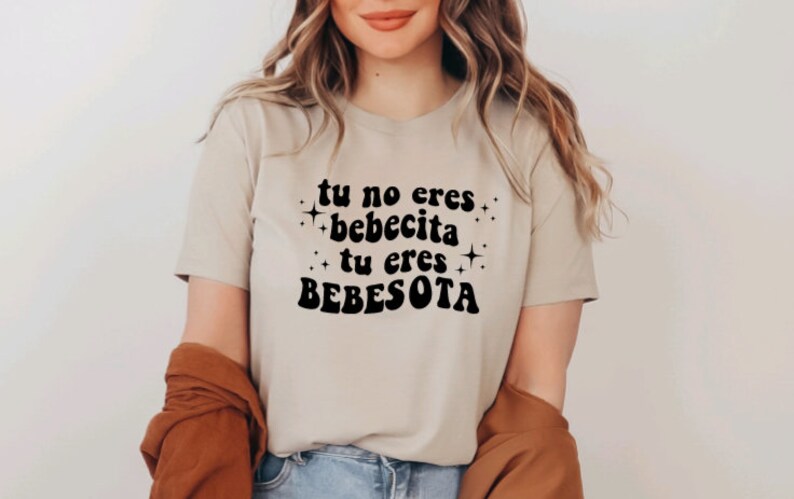Bad Bunny Shirt, Tu No Eres Bebecita Eres Bebesota Shirt, 90s Bad Bunny Shirt, Bad Bunny, Un Verano Sin Ti Shirt, Front and back shirt image 4