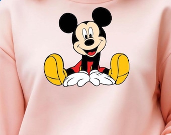 Mickey Mouse SVG: Layered Vector Cut Files for Cricut, Silhouette