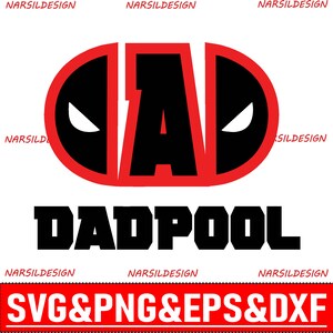 May include: Red and black graphic design with the letter "A" inside a circle. The text "SVG&PNG&EPS&DXF" is at the bottom of the image.