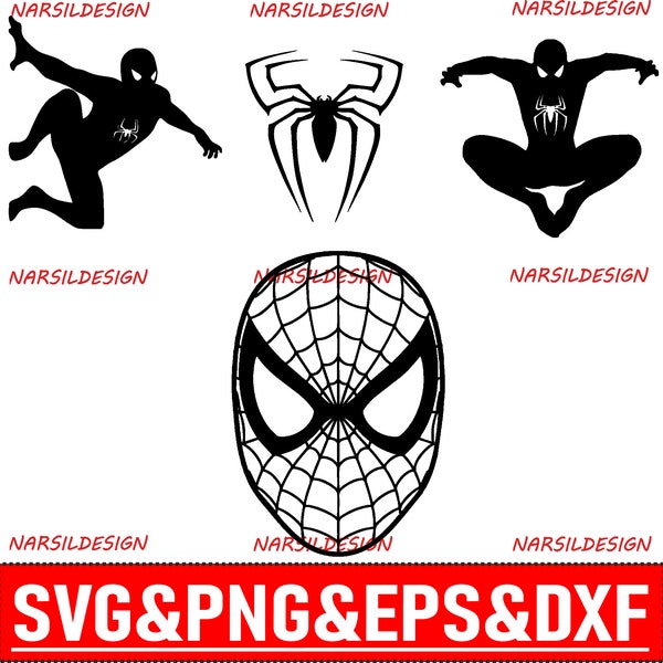 Spiderman Svg - Etsy
