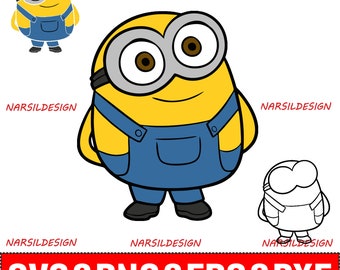 Minion Clipart i lager (svg, png, eps, dxf)