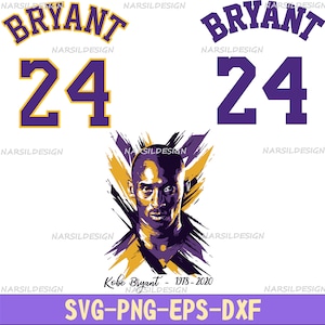 Kobe Bryant SVG Bundle,Kobe Bryant PNG Bundle,Basketball Star SVG